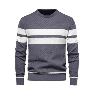 Pull-over tendance personnalisé 2026 pour homme – Créez votre propre streetwear – Jersey acrylique à manches longues avec logo frontal - Product Image 5