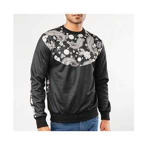 2025 Venta al por mayor en varios colores Ropa de invierno Sudaderas con cuello redondo para adultos 2025 Diseñe su propio logotipo Sudaderas para hombres - Product Image 3