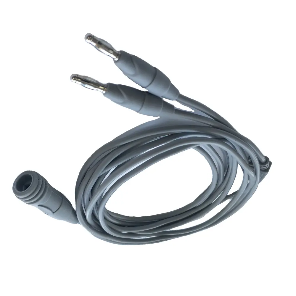 Laparoscopic Bipolar Cable Autoclavable Laparos Instruments Electro Surgical Instruments