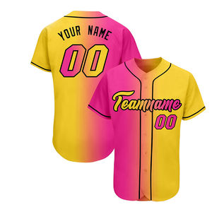 2025 Maillot de baseball personnalisé du fabricant OEM Respirant Street-Chic Casual Sportswear Sublimation Design - Product Image 1