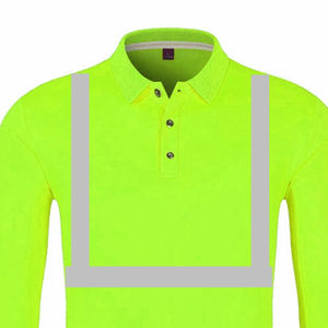 Polos de trabajo para hombre bordados con logotipo, ropa de trabajo seca, camisetas, uniformes corporativos, diseño de polo con combinación - Product Image 2