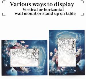 4x6Picture Frames, Rose Boat Wooden <b>Photo</b> Frame Fits 3x5 with Mat or 4x6 Without Mat <b>Photo</b> Frames <b>for</b> Wall <b>Mounting</b> or Tabletop - Product Image 6