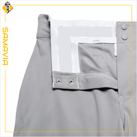 Pantalones de Béisbol SAMAVIA Personalizados, Transpirables, Antibacterianos, Anti-UV, de Secado Rápido, Duraderos, con Cierre de Botones