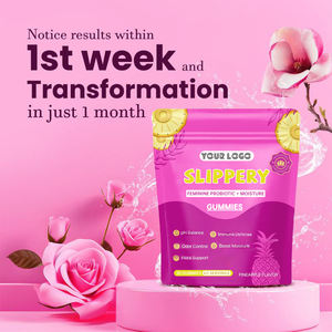 Acidophilus besin takviyesi doğal ananas lezzet kadın probiyotik Gummies kadınlar için PH dengesi ve maya kontrolü - Product Image 2