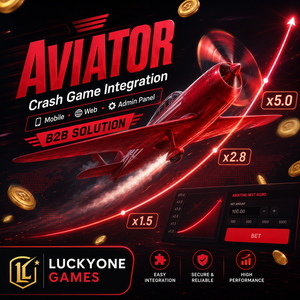 แพลตฟอร์มเกม Luckyone Games Aviator ซอฟต์แวร์ความบันเทิงบนมือถือ ควบคุมด้วยระบบสัมผัส หน้าจอสว่างสดใส ดีไซน์ทันสมัย ติดตั้งง่าย รองรับธุรกิจ B2B - Product Image 2