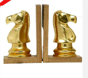 Sujetalibros con aspecto de pájaro con acabado dorado de buena calidad 2025 para la oficina del hotel en casa - Product Image 3