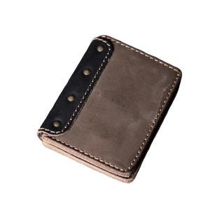 Nueva cartera corta vertical de piel de vaca para hombre, primera capa, alta calidad, elegante - Product Image 1