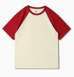 Venta al por mayor de alta calidad personalizada camiseta Colourblocked 100% algodón camisetas 260 gramos ropa camiseta para hombres - Product Image 6