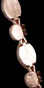 Pulsera de Plata de Ley 925 con Incrustaciones de Diamantes Moissanite VVS, Estilo Hip Hop, Modelo Evil Link, Fabricante de Joyería de la India - Product Image 5