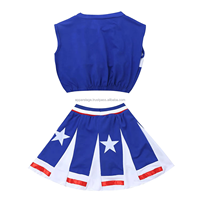 2024 nouveauté en gros personnalisé jeunesse Cheerleading uniformes filles pom-pom girl Costume tenue