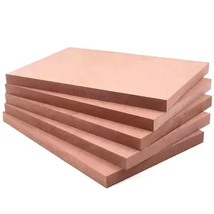 New Quality 18mm B1 fire / flame retardant / proof / resistant / rated MDF board price / moisture proof MDF and black MDF