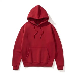 Sweat à capuche oversize pour homme de haute qualité, uni, avec logo personnalisé, doux et confortable, brodé - Product Image 4