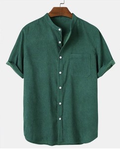 เสื้อเชิ้ตแขนยาวลายสก๊อตคลาสสิกสำหรับผู้ชายเสื้อเชิ้ตลายตารางแขนยาวมีกระเป๋าหน้าอก - Product Image 4