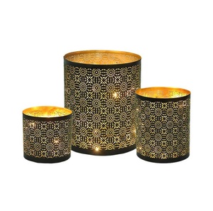 Modern Christmas Home Garden Decorative Iron <b>Tealight</b> <b>Candle</b> Holder Set Custom Color Three Fancy Iron Shape Metal Material - Product Image 6