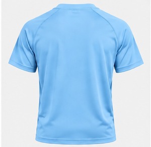 Index Apparel <b>Men's</b> Light Blue <b>Short</b> <b>Sleeve</b> T-Shirt Regular Fit O-Neck Printed Quick Dry Casual Wear - Product Image 2