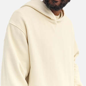 Sudadera con Capucha Unisex de Felpa Orgánica 100% Algodón con Cremallera, Logotipo Personalizado, Corte Holgado, Estilo Vintage - Product Image 2