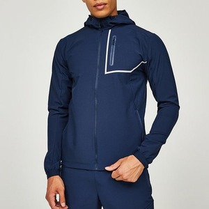Ensembles de shorts deux pièces coupe-vent en nylon personnalisé vente en gros pour hommes 2025 Survêtement imperméable à glissière pour garçons vente en gros - Product Image 2