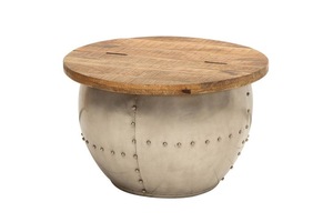 Mesa de Centro Moderna de Alta Gama de Aluminio y Metal con Elegancia de Líneas Limpias para Uso en el Hogar y la Oficina - Product Image 2