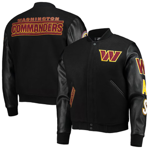 Custom Sporty Mens O-Neck Letterman <b>Baseball</b> <b>Bomber</b> <b>Jacket</b> with Horn Button Plain Dyed Winter Design - Product Image 4