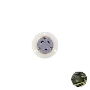 Taiwan NEMA L6-30 J-520 30A 250V AC Flanged Outlet perfect for changing electrical plugs