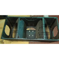Sistema de Altavoces Line Array V310 Dual de 10 Pulgadas y 3 Vías, Profesional, Resistente al Agua, de Madera Contrachapada de Abedul, Audio Profesional