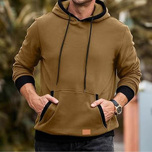 Sweat à capuche pour hommes de haute qualité sweats à capuche unisexe broderie sweats à capuche personnalisés poids lourd bouffée impression sweat à capuche pour hommes fabriqué par robe de sport - Product Image 1