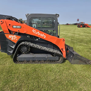 คูโบต้ารถตักดีเซลขนาดเล็ก SVL97-2 5ไมล์ต่อชั่วโมงความเร็วครูซ4.4แรงกดบนพื้นพร้อมชุดตัวต่อหน้าไฟฟ้ารวมอยู่ในชุด - Product Image 1