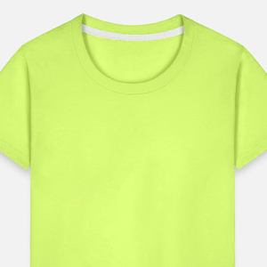 Camiseta Lisa personalizada para niños y niñas con etiqueta de logotipo, Camiseta de algodón de Color sólido, camiseta personalizada con serigrafía DTG para niños - Product Image 6