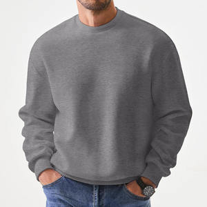 Sudaderas de Cuello Redondo para Hombre de Último Diseño, Sudaderas Básicas de Algodón Combinado Cómodas con Logotipo Personalizado Más Vendidas - Product Image 4