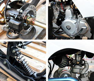 Motoneige 125Cc Tout-terrain ATV Équipée de pneus tout-terrain Motoneige à quatre roues pour adultes - Product Image 5