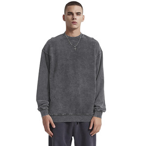 Sweat-shirt à capuche à logo personnalisé avec pull-over surdimensionné imprimé en molleton de haute qualité pour hommes - Product Image 2