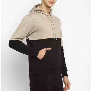 100% coton biologique pull-over à capuche pour hommes doux Sublimation brodé saison d'hiver Polyester/coton matériel - Product Image 5