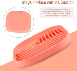 แผ่นรองให้อาหารสัตว์เลี้ยงทำจากซิลิโคนแผ่นเลียสำหรับสุนัขและแมวแผ่นกันลื่นเพื่อแก้ปัญหาบรรเทาความเครียดได้อย่างปลอดภัย - Product Image 4