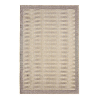 Tapis à poils longs en polypropylène tissé à la machine, beige naturel, abstrait, résistant aux taches, lavable, 6 mm, léger, moderne, pour salon