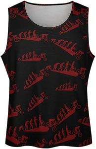 Evolution VTT Hommes Muscle Débardeur Sans Manches Workout Débardeurs Gym Fitness T-shirts Gilet - Product Image 3