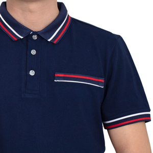 Chemises polo pour hommes, t-shirts décontractés, chemises polo personnalisées, t-shirts anti-rétrécissement, fabriqués avec des logos imprimés respirants et doux - Product Image 6