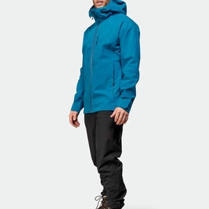 Musthave แจ็กเก็ตกันลมกันฝนระบายอากาศได้ดีสำหรับผู้ชายแจ็คเก็ตซิปมีฮู้ดกันน้ำมีความทนทานพร้อมโลโก้ปรับแต่งได้ - Product Image 5