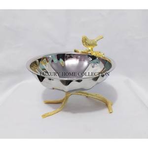 Cuencos de metal de aluminio de gran capacidad con propiedades de retención de calor para servir sopas, curry y comidas calientes - Product Image 3