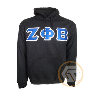Design Your Own Winter Zeta Phi Beta Women's Customized Wholesale High Quality Breathable Hooded Cotton <b>Polyester</b> <b>Hoodie</b> - Product Image 5