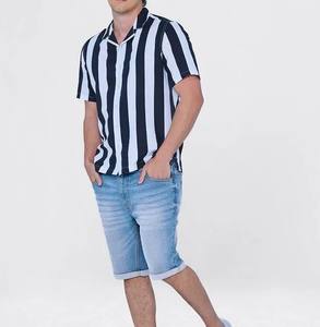 Latest Design <b>Jeans</b> Shorts with <b>Elastic</b> <b>Waist</b> Two Side Pockets Solid Pattern Knitted Weaving Method OEM Service Available - Product Image 4