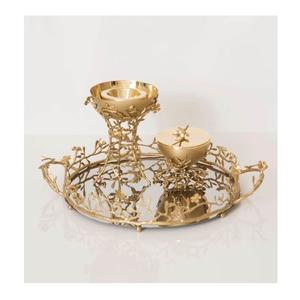 Nuevo diseño de quemador de Metal Bakhoor para decoración del hogar y fragancia tendencia quemador de incienso árabe de Oriente Medio para fragancia - Product Image 4