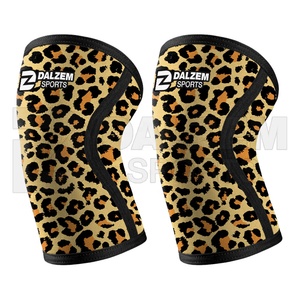 Wholesale 7mm Neoprene Camo Weight Lifting Gym <b>Knee</b> <b>Sleeve</b> High Quality Fitness Safety Sublimation Printing Camouflage Design - Product Image 5
