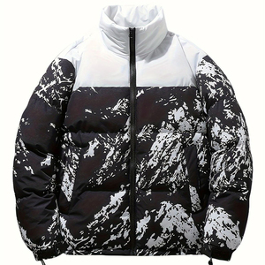 Chaqueta acolchada de invierno para hombre, abrigo grueso de invierno, chaqueta gruesa cálida con logotipo personalizado, chaqueta de invierno para exteriores para hombre - Product Image 6