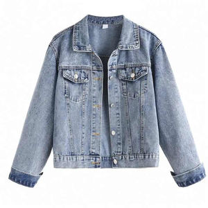 Meilleure nouveauté à la mode, fabricant pakistanais, vestes en jean grande taille personnalisées, vestes en jean imprimé pour femmes - Product Image 4