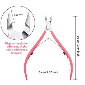 Herramientas Profesionales de Manicura de Acero Inoxidable, Cortaúñas con Abertura de Mandíbula Ancha y Diseño Duradero - Venta al Por Mayor - Product Image 2