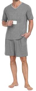 High Quality <b>Mens</b> Short Sets 2 Piece Outfits Fashion <b>Summer</b> Casual <b>Shirt</b> and Shorts Set Casual Street Wear <b>Men's</b> Set Breathable - Product Image 3