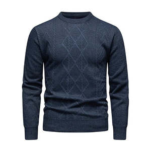 Pull en tricot décontracté pour homme, style Old Money - Product Image 3