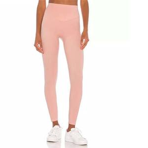 Leggings de sport pour femmes, de haute qualité, décontractés, avec logo personnalisé, taille mi-haute, en coton et élasthanne, respirants et à séchage rapide - Product Image 4