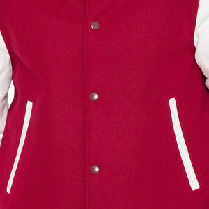 Veste universitaire à manches en cuir pour hommes tendance en hiver Design personnalisé Style unique Original - Product Image 6