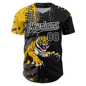 T-shirt d'uniforme de baseball maillot de baseball à la mode personnalisé nouveau maillot d'uniforme de baseball pour hommes prix de gros personnalisation OEM - Product Image 1